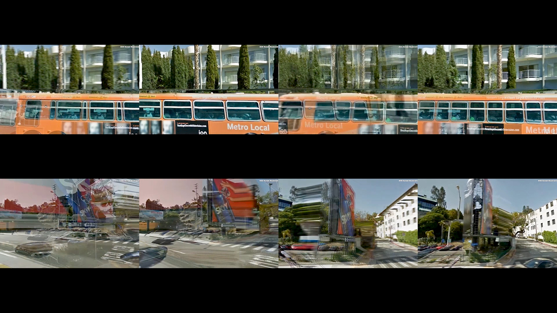 Every Building [Transition] on the [Google Street View] Sunset Strip